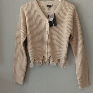 Fashion Nova cropped cardigan